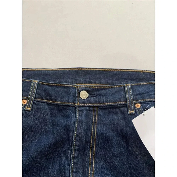 Levi's 505 Men's Blue Regular Fit Straight Leg Jeans Size 40x30 NWT - Picture 4 of 11
